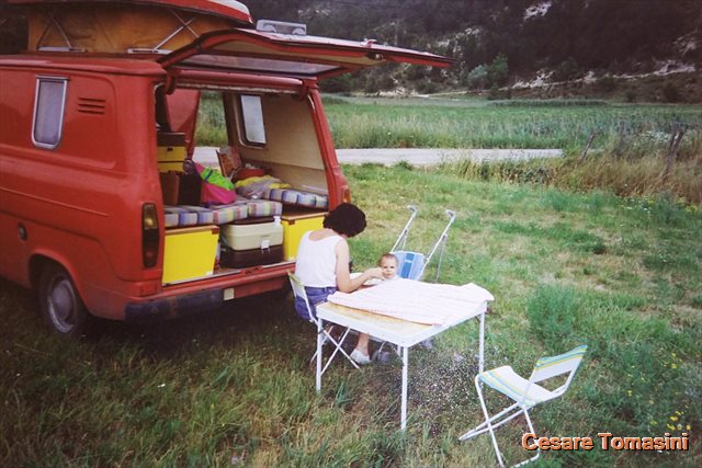 1990 Pausa pranzo col Transit