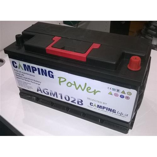 batteria agm camping power