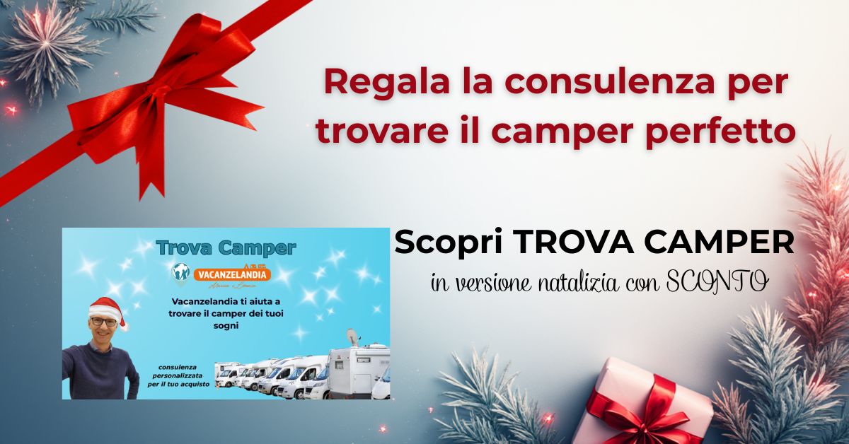 TROVA.CAMPER SCONTO NATALIZIO