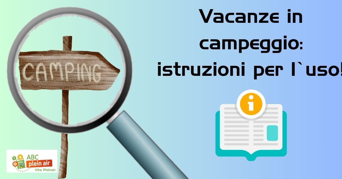 vacanze campeggio vademecum