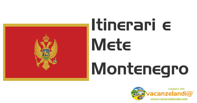 Bandiera Montenegro vacanzelandia def