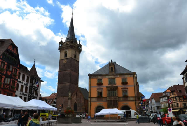 Obernai scorcio centro storico