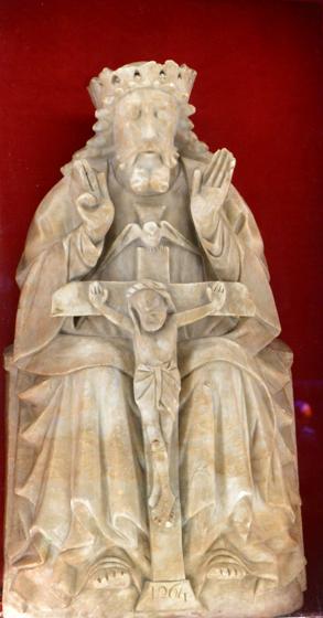 Black Abbay statua alabastro