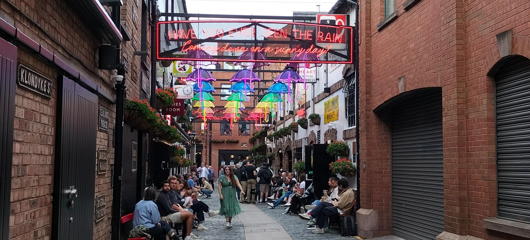 belfast umbrella street