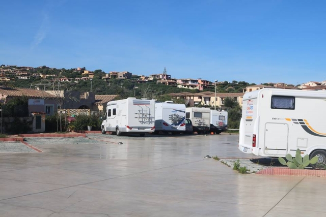 porto san paolo area camper