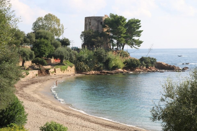 santa maria navarrese torre spiaggia