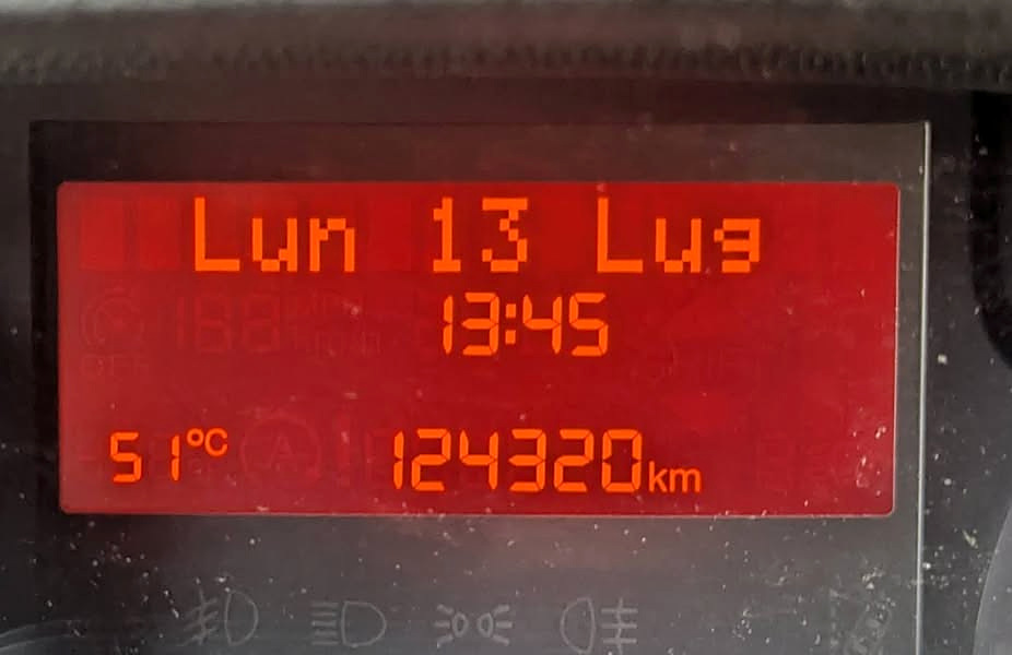 36 Cruscotto Hermosillo 51 gradi