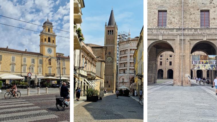 parma scorci collage