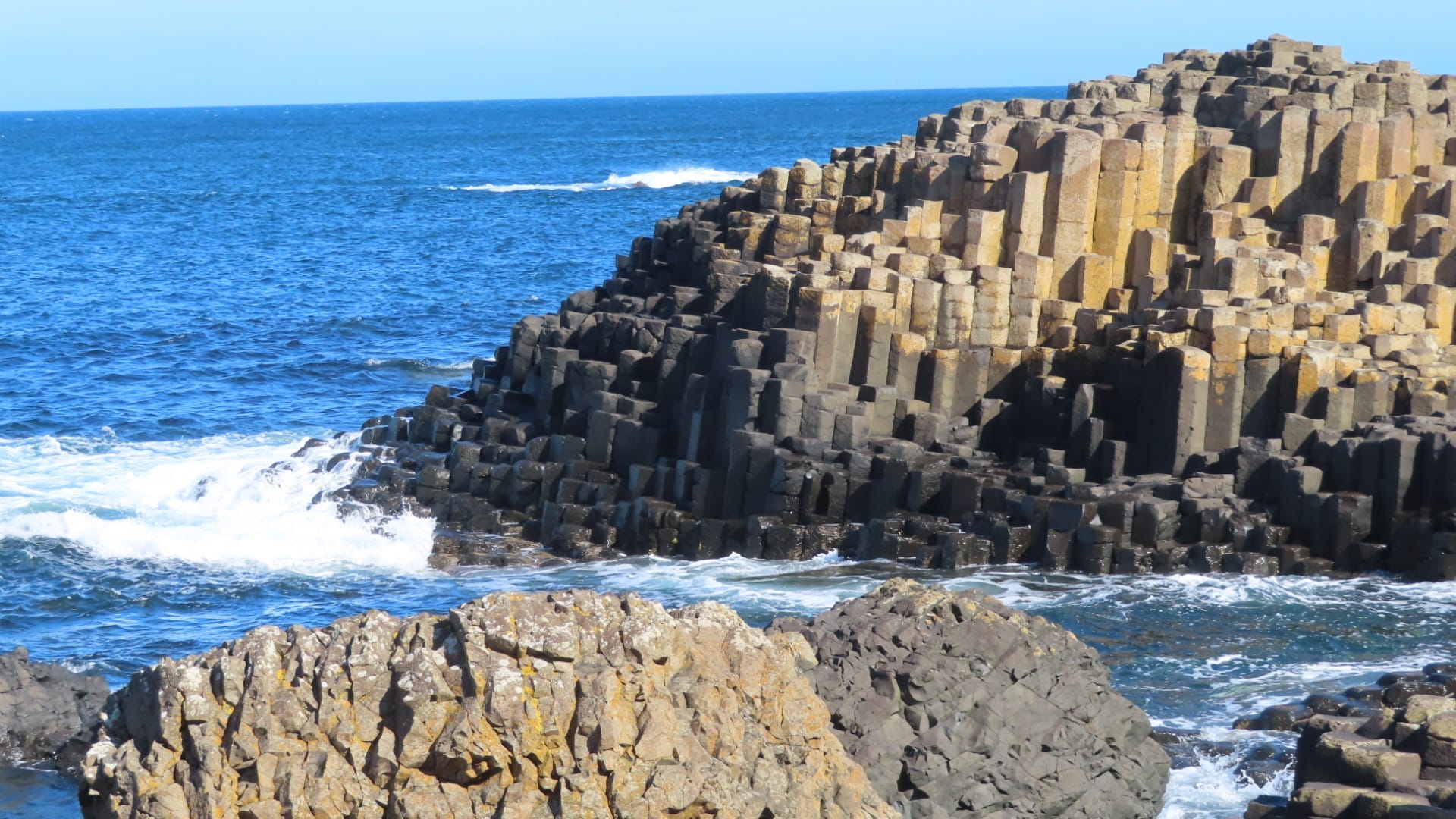 Giants Causeway basalti