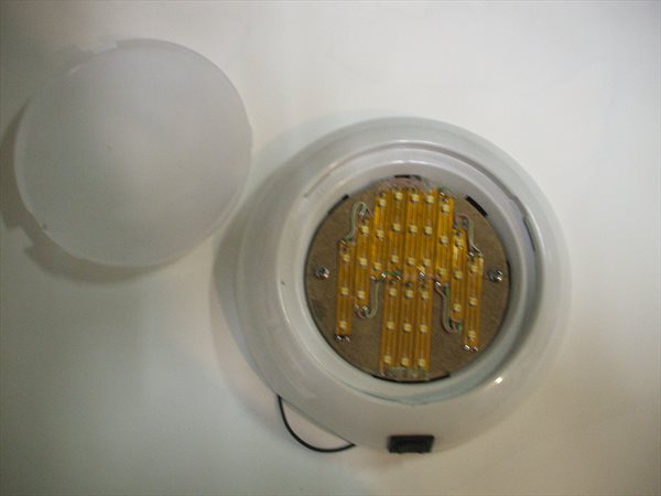 Plafoniera Led Esterno Camper : Fai da te modifica plafoniera camper incandescenza a led menu