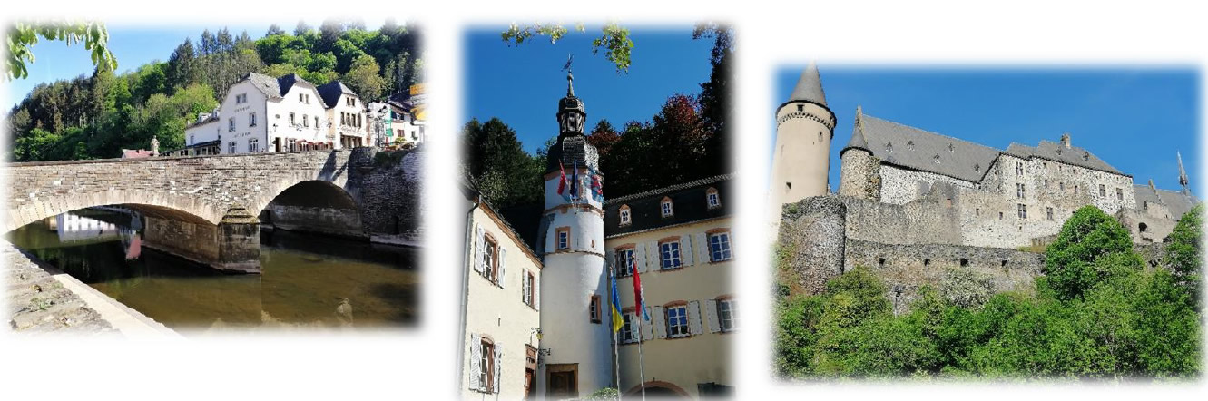 Castello di Vianden collage