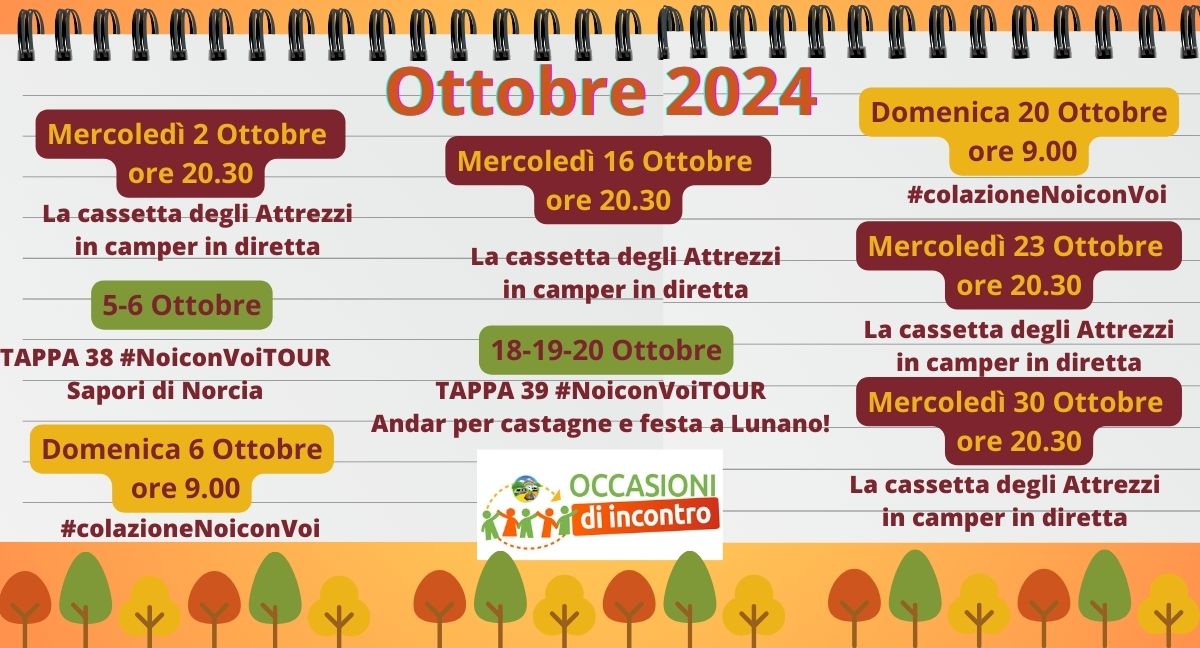 CALENDARIO Ottobre2024