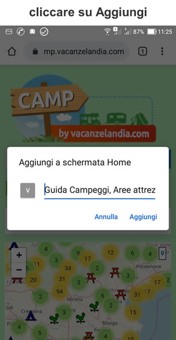 camp aggiungere schermata home 04