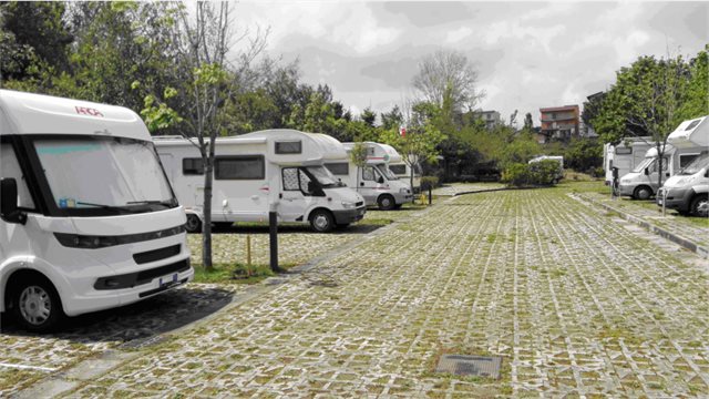 area sosta camper parco dei camaldoli