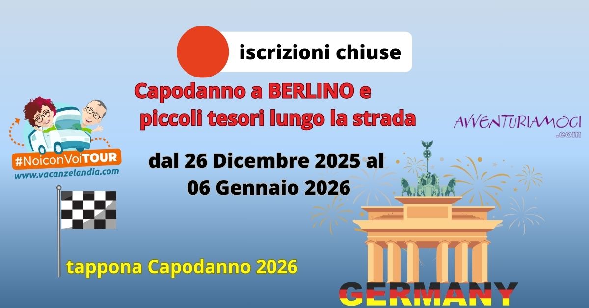 capodanno2026 berlino iscrizioni chiuse