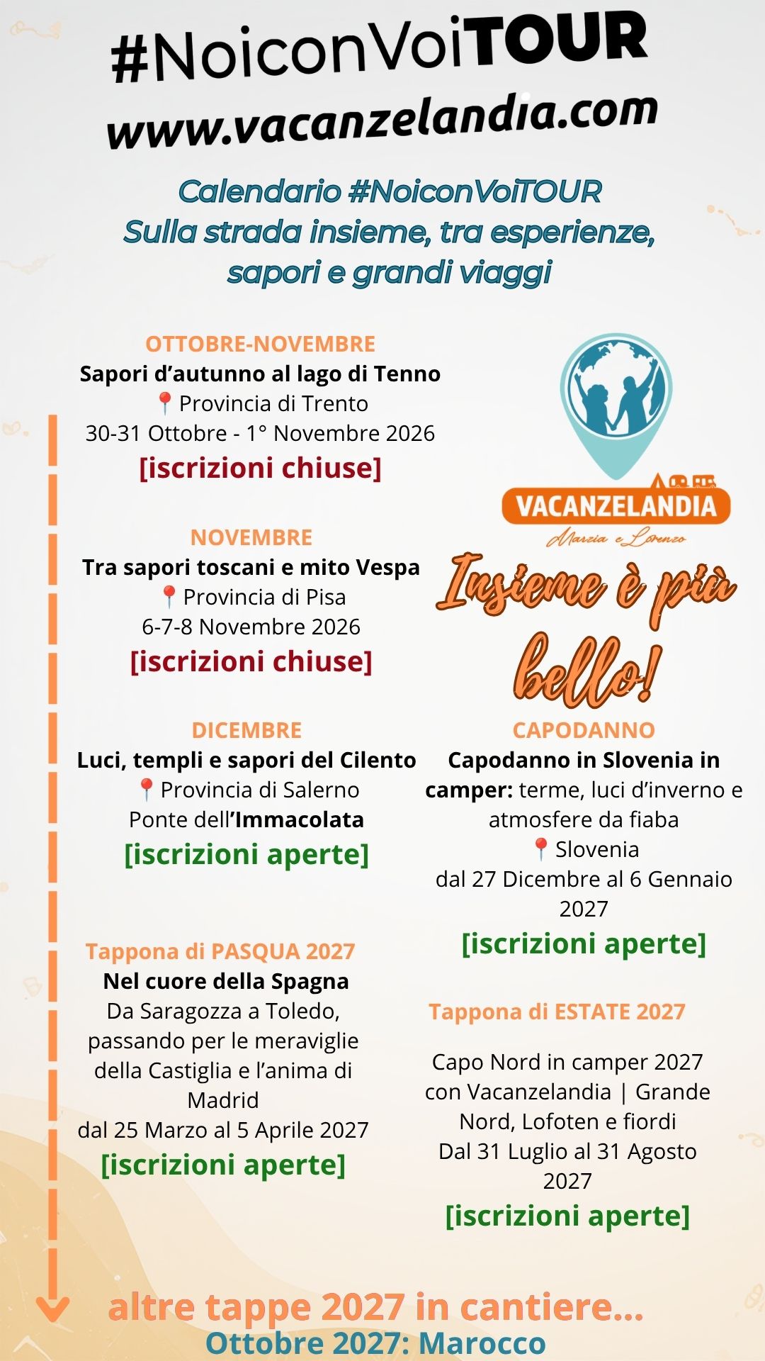 calendario noiconvoitour primavera estate2026 rev10
