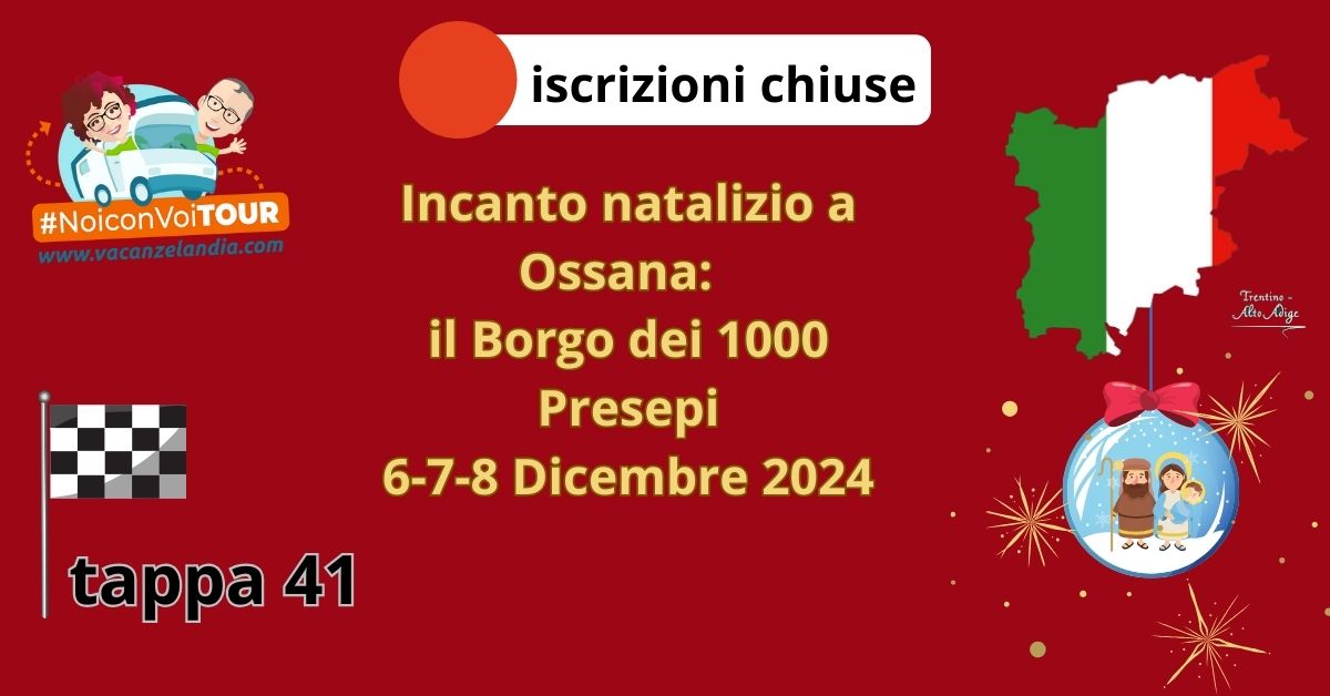 tappa41 ossana chiuse iscrizioni