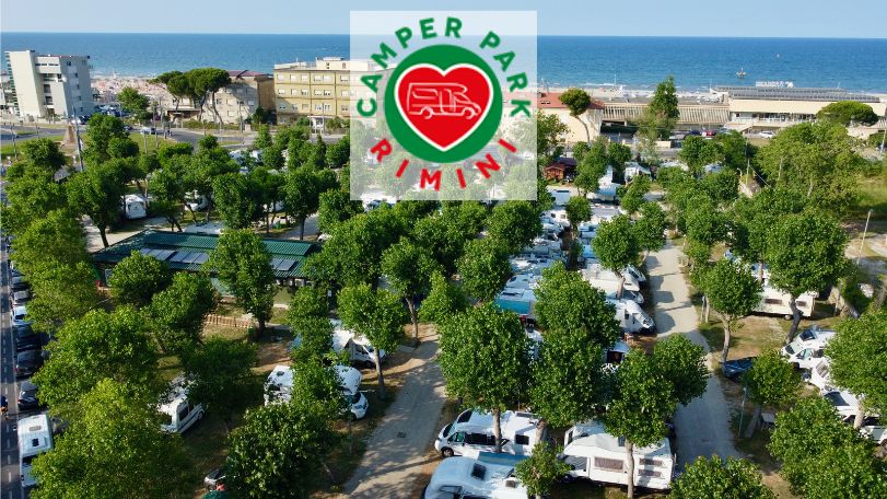 camper park rimini banner camp