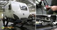 manutenzione caravan meccanica telaio sospensioni stabilizzatore alko 200s