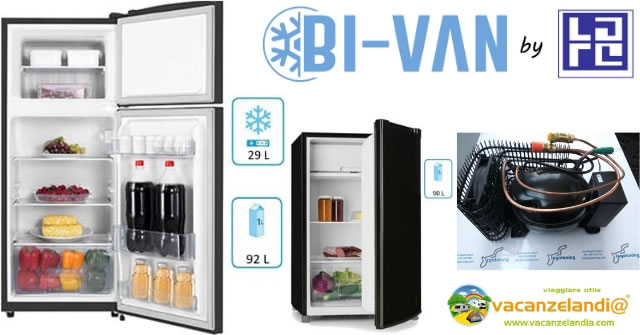 frigoriferi a compressore camper bi van