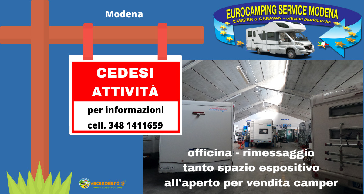 eurocamping service modena cessione attività