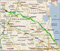 mappa emilia romagna ravenna 3