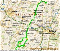 mappa emilia romagna savigno zocca 1