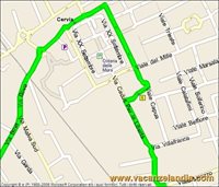 mappa emilia romagna sosta camper cervia