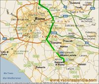 mappa lazio genzano roma